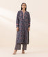 Women's Unstitched Light Khaddar Blue Printed 2 Piece Suit